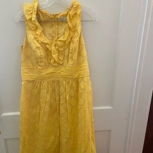 Sandra Darren yellow dress